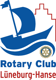 Logo des Rotary Clubs Lueneburg-Hanse