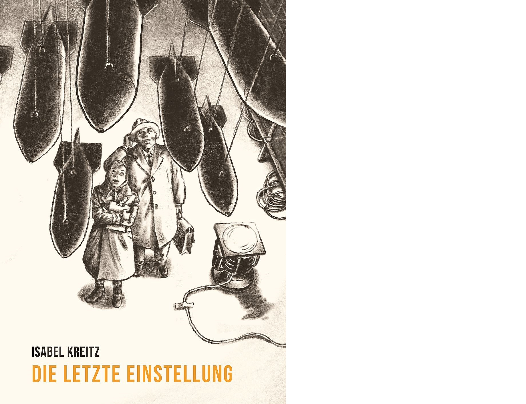 Buchcover "Die letzte Einstellung" von Isabel Kreitz, Verlag Reprodukt Berlin