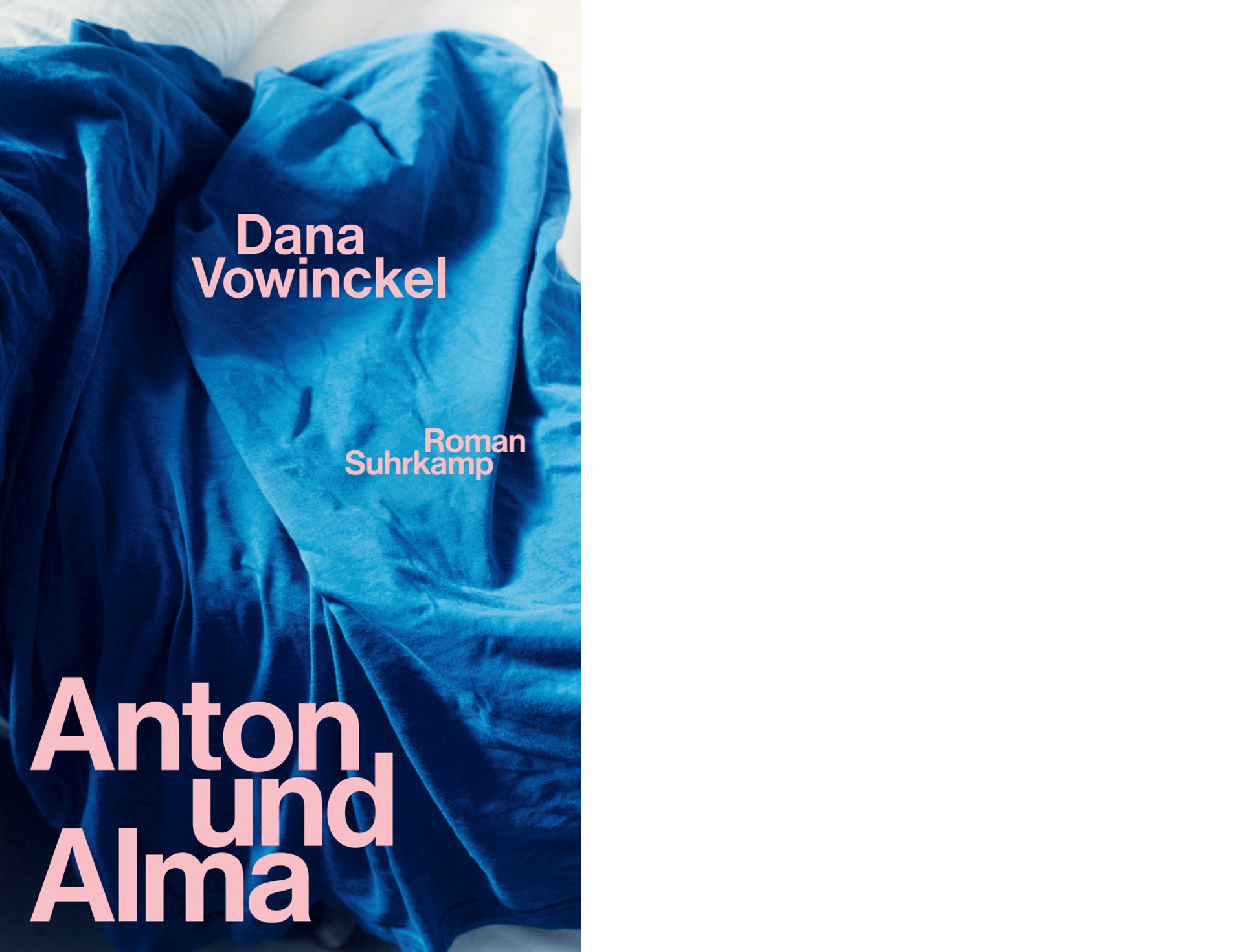 Buchcover "Anton udn Alma" von Dana Vowinckel, Suhrkamp Verlag